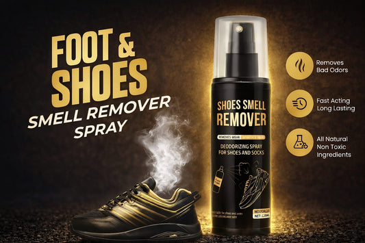 Shoe Smell Remover Spray – Instant Odor Eliminator for Sneakers & Sports Shoes